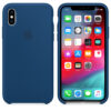 Capa De Silicone Para Iphone Xs Max Horizonte Azul Img 03